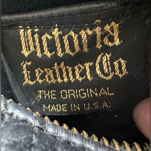 Victoria leather company purse Crossbody Flap Front Black - Picture 5 of 8